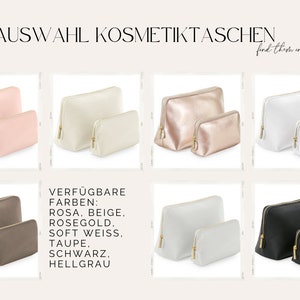 Personalisiere Kosmetiktasche beautybag schminktasche swashes Bild 7