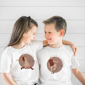 Chemise pour enfants | Chemise | personnalisé | Écolier 2024 | Inscription | rentrée scolaire