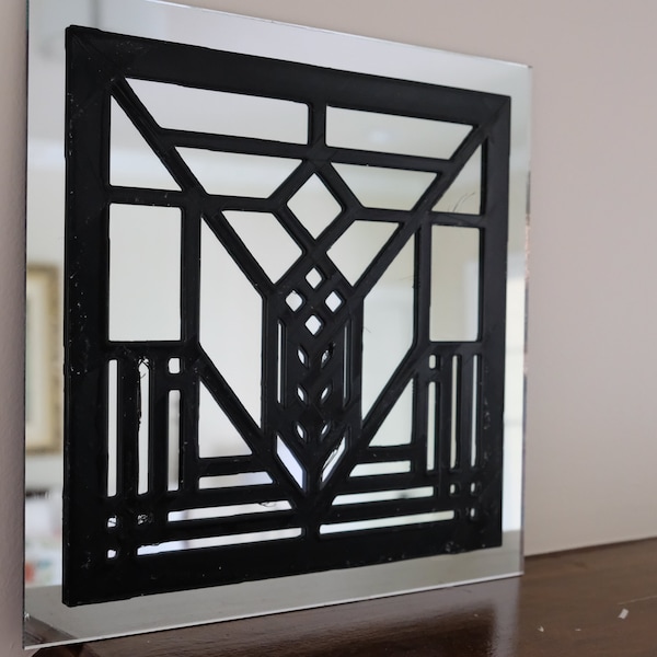 Frank Lloyd Wright Mirror Tile - 1 Tile