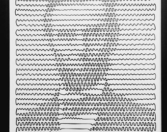 Abraham Lincoln (Print) in one line by TFoust