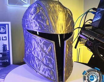 Mandalore The Ultimate Mask - Life Sized 3D Printed Cosplay Mando Prop