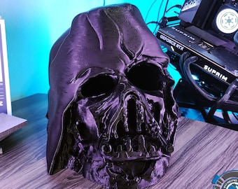 Melted Darth Vader Helmet - Premium 3D Printed Prop