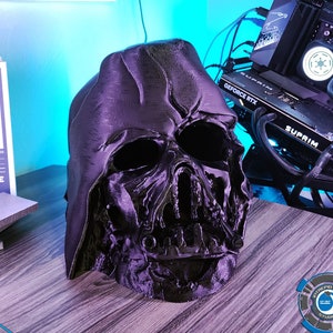 Melted Darth Vader Helmet - Premium 3D Printed Prop