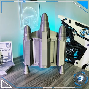 マンダロリアンジェットパック マンダロリアン ボバ・フェット Z-6 ジェットパック 精密 3D