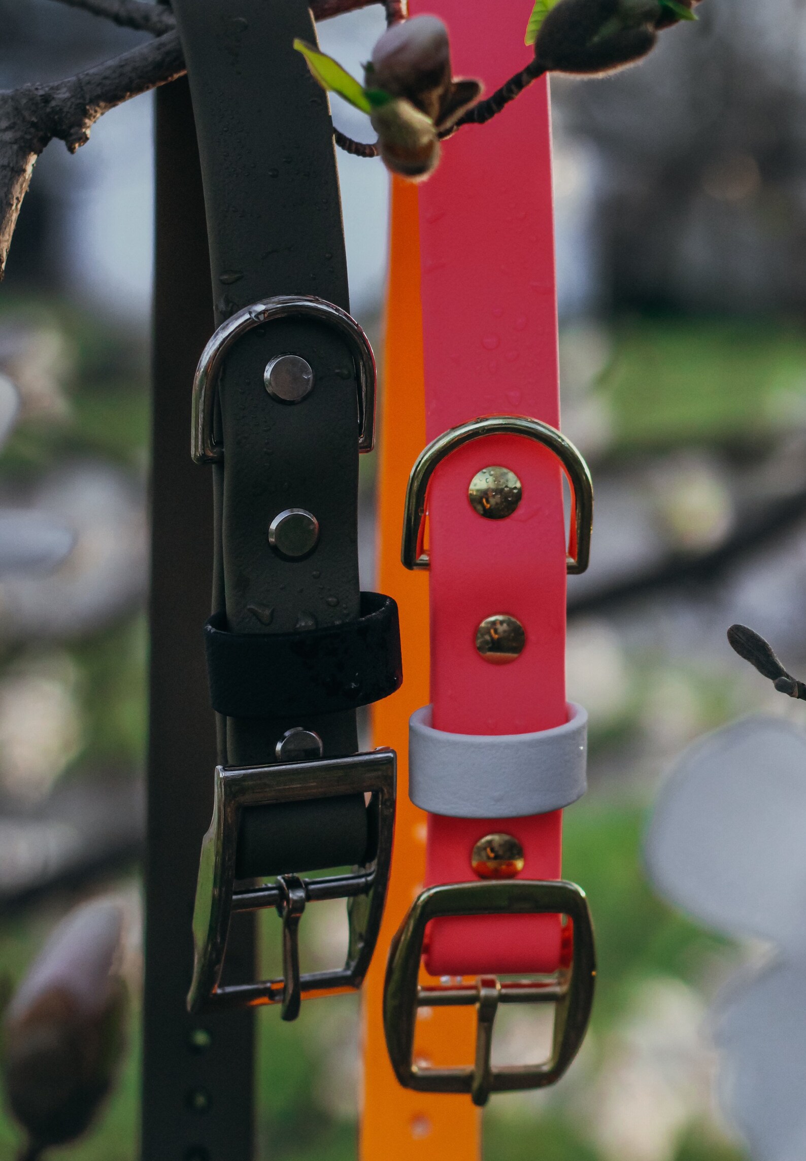 Biothane Collar Strap Keeper Waterproof Strap Keeper Etsy