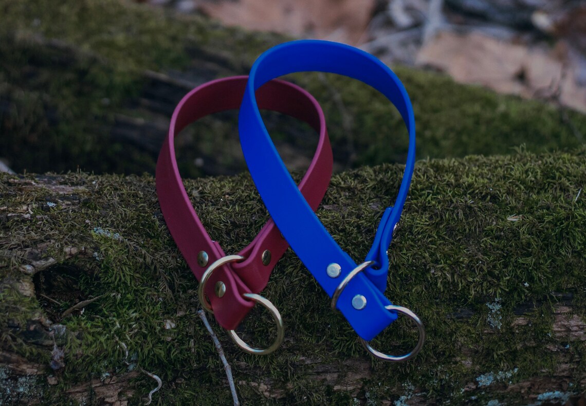 Biothane Slip Collar Single Tone Slip Collar Waterproof Etsy New Zealand