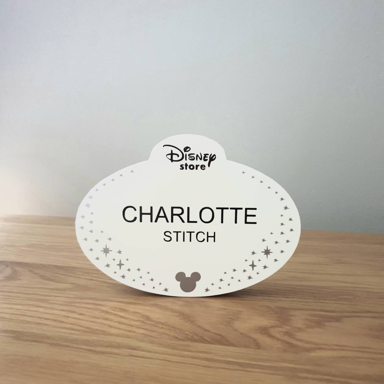 Disney Cast Member Badge Inspired Wooden Sign Etsy