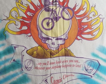 1994's used グレイトフル・デッド　コスミックチャーリー　TEE 1994 Used Grateful Dead Cosmic Charlie Tee