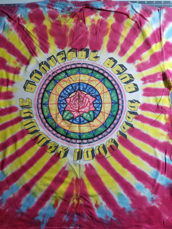 Vintage 1994 summer tour Grateful Dead Stained Gl… - image 5