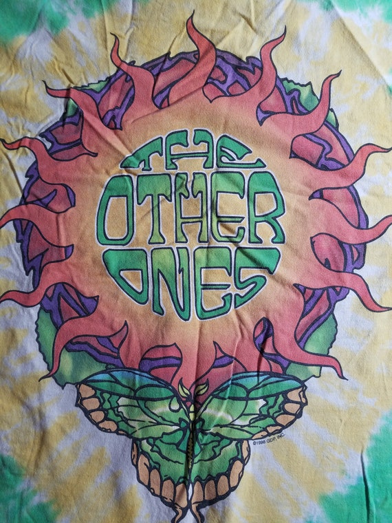 Vintage 1998 the Other Ones Steal Your Face Butterfly Shirt Size L 