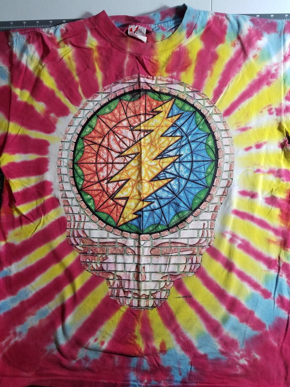 Vintage 1994 Summer Tour Grateful Dead Stained Glass Steal You