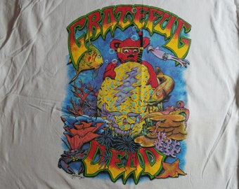 Vintage 1997 Grateful Dead underwater grateful dead shirt SIze XL good condition single stitched