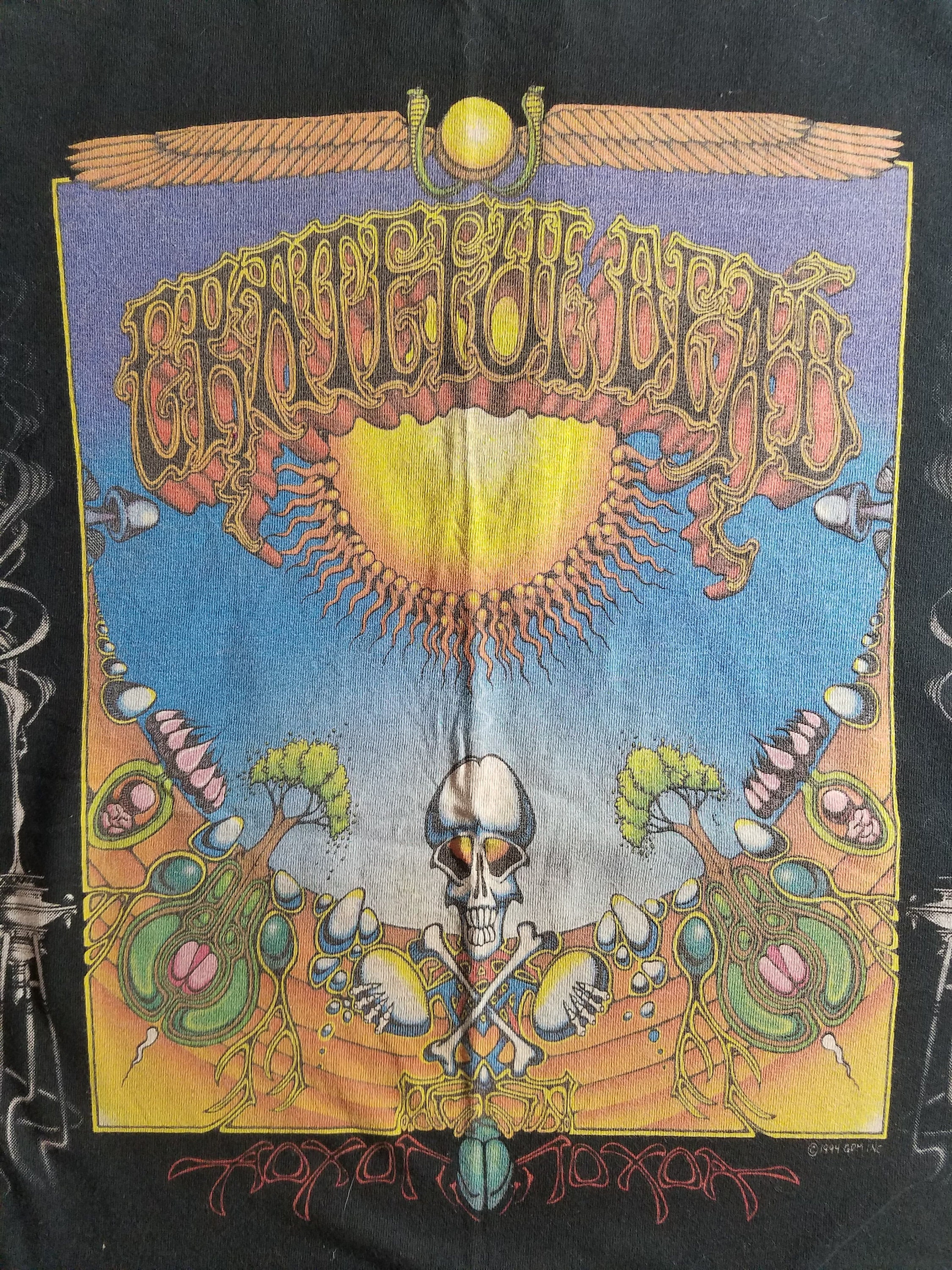 1994 1995 Grateful Dead Aoxomoxoa Shirt Size L Near Perfect 