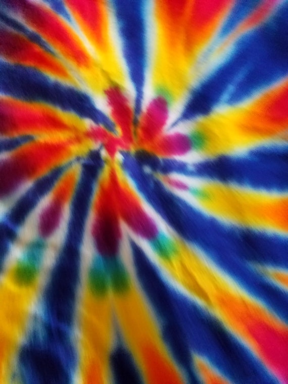 Vintage early 90's Grateful Dead Lot tie dye rain… - image 3