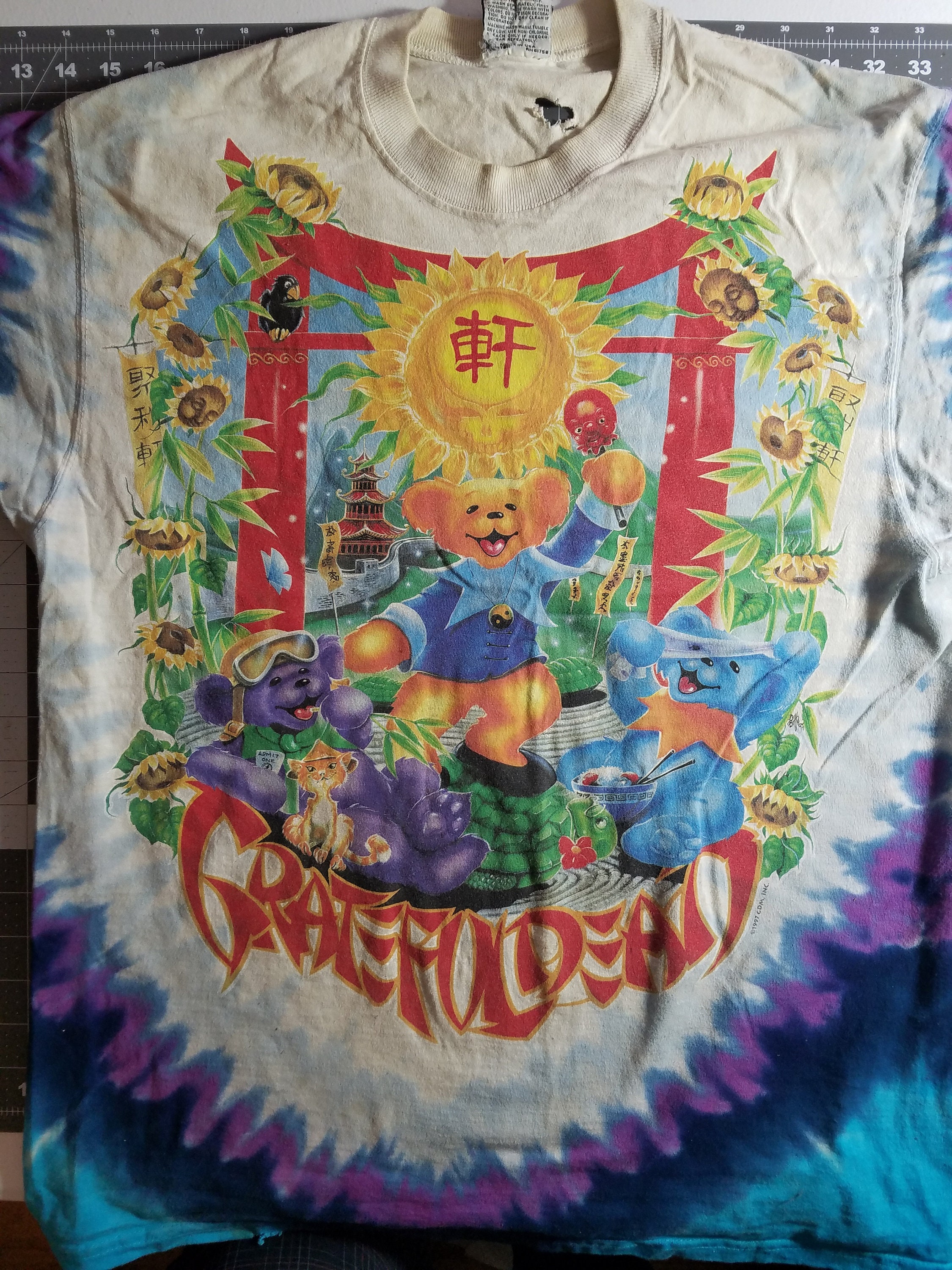 vintage UK製　china design tee vintage UK製china design tee