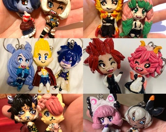 Custom keychain figures