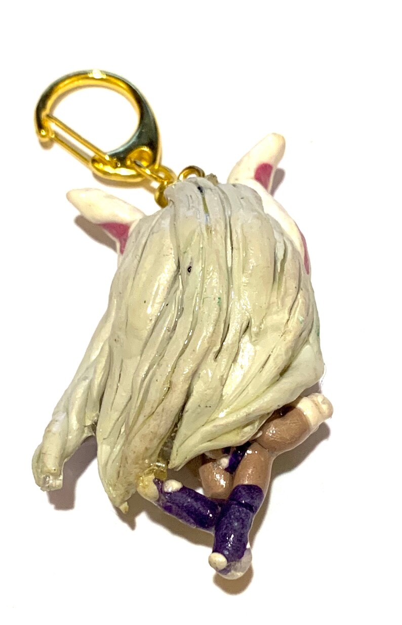 Miruko/Usagiyama Rumi handmade keychain from my hero academia Etsy