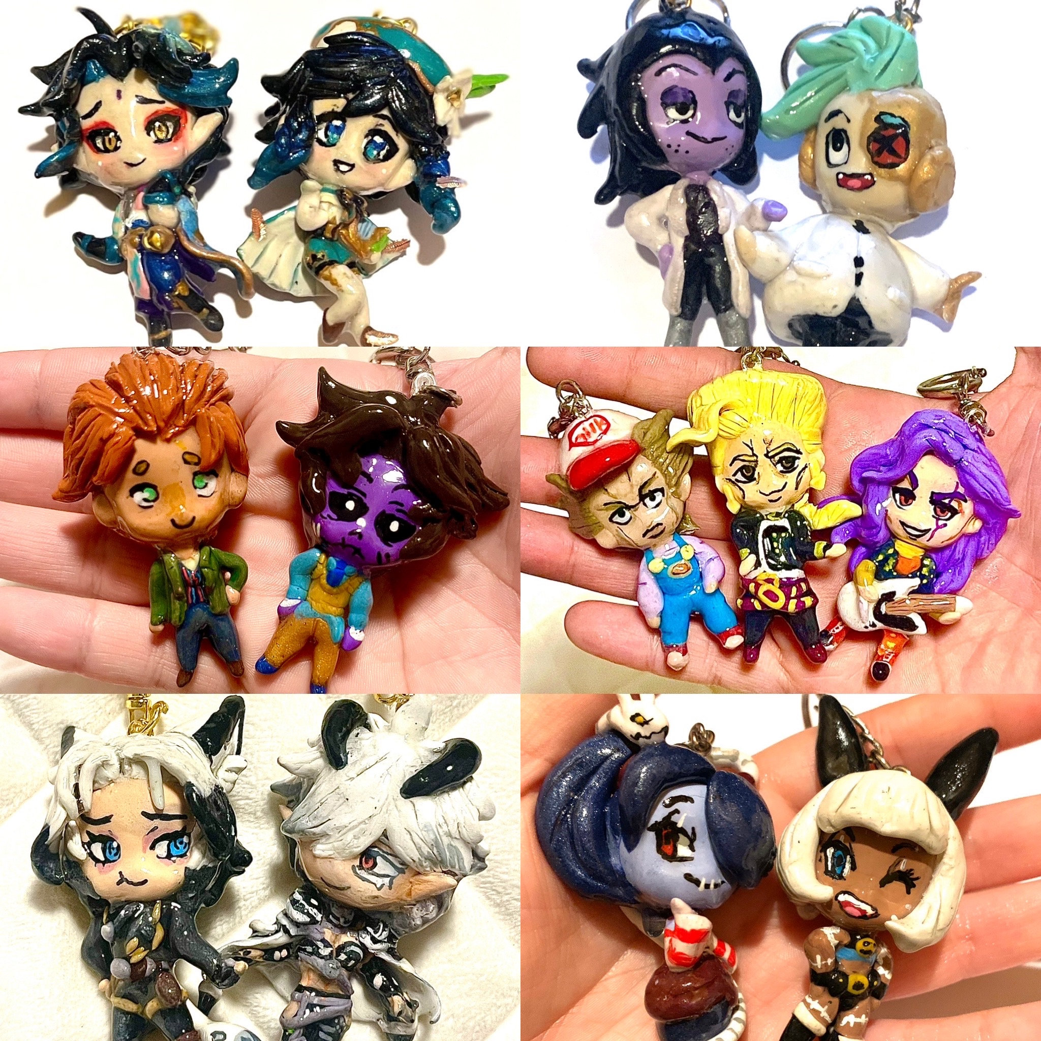 Custom keychain figures