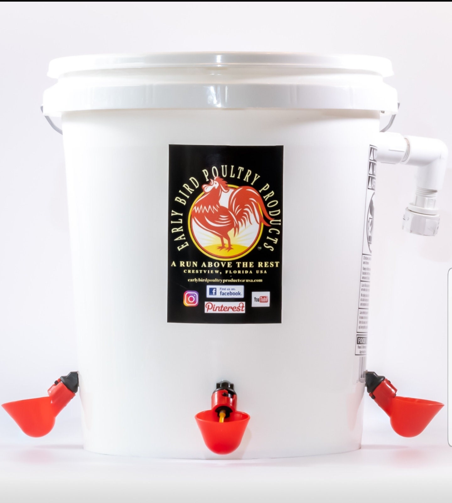 5 Gallon Chicken Waterer Automatic Etsy