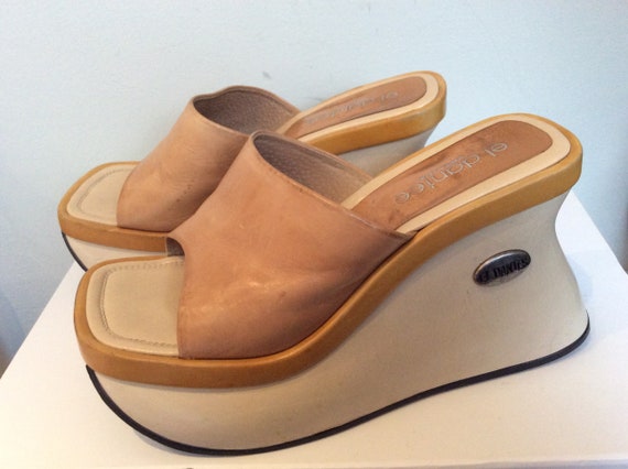 El Dantes Vintage Platform Shoes