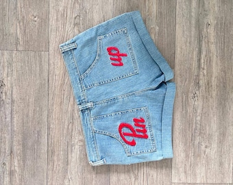 Dolce & Gabbana Pin Up denim cool short hot pants s90