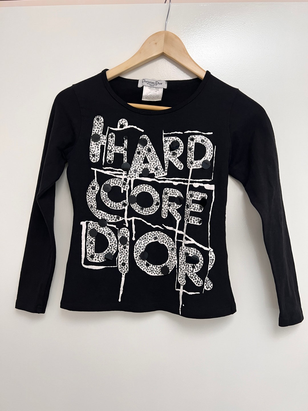 Dior Graffiti White T Shirt | 393J696A0849_C089