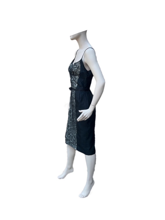 DOLCE & GABBANA sensual Calf-length dress with la… - image 3