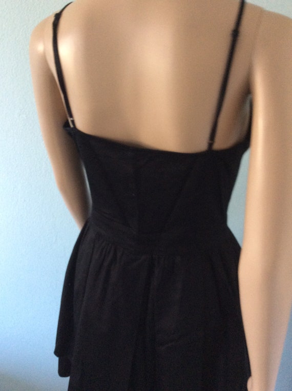 Vintage black corset dress Jean Paul Gaultier Sty… - image 4