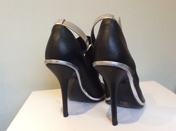 BALENCIAGA Elegant sexy black high heel ankle ste… - image 3