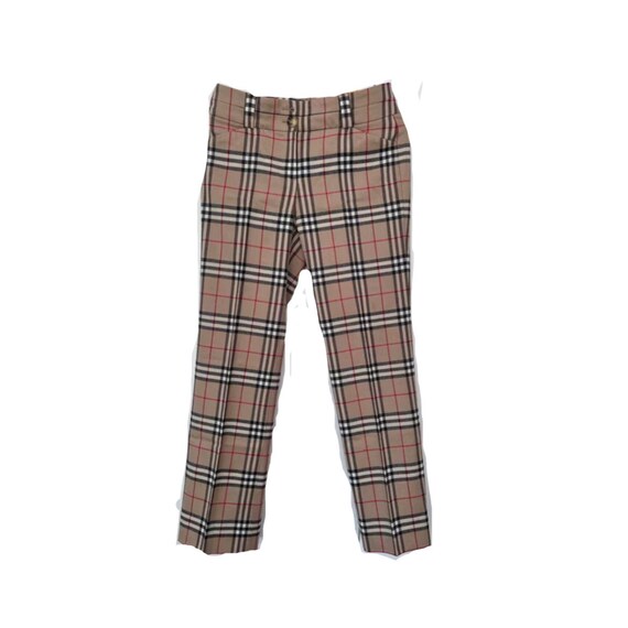 BURBERRY Eyecathing Elegant Classy Burberry Check Authentic
