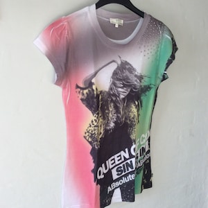 Vintage &#39;90 print t-shirt S
