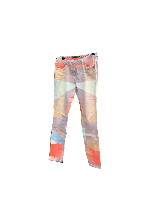 Art Graphic Retro Vintage Pants '90 - Etsy