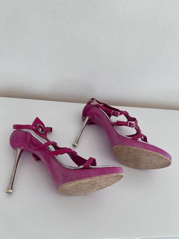 El Dantes Couture Vintage Pink High Heels pumps s… - image 3