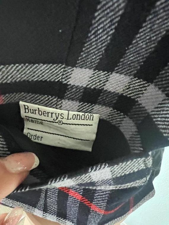 BURBERRY awesome burberrys check print vintage wa… - image 3
