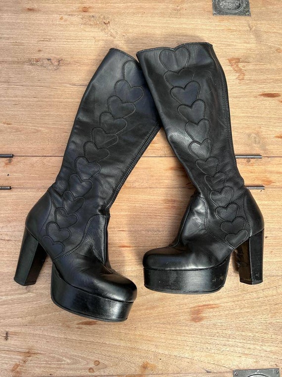 Awesome EL DANTES Platform boots Vintage hard to … - image 1