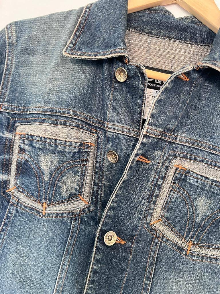 レア！D&G ドルガバ　ワンダーウーマン パッチ Gジャン XS Dolce & Gabbana Wonder Women Limited Edition Denim Jacket