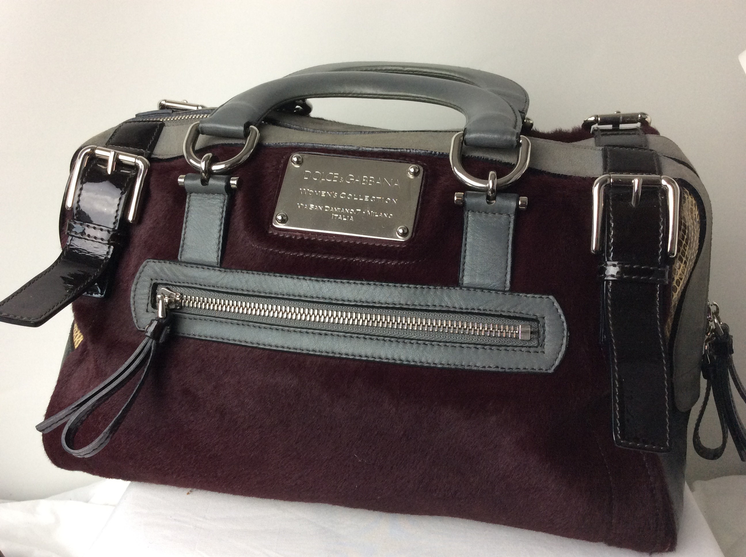 Dolce & Gabbana Miss Easy Way Boston Bag - Etsy Hong Kong Dolce & Gabbana Miss Easy Way Boston Bag - Etsy Hong Kong