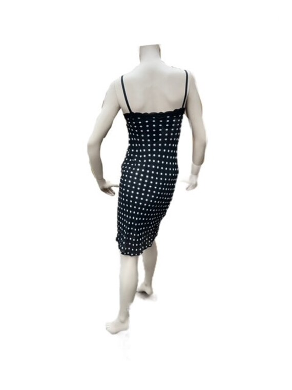 Mesh dress Polka dot '90 Paris France - image 4