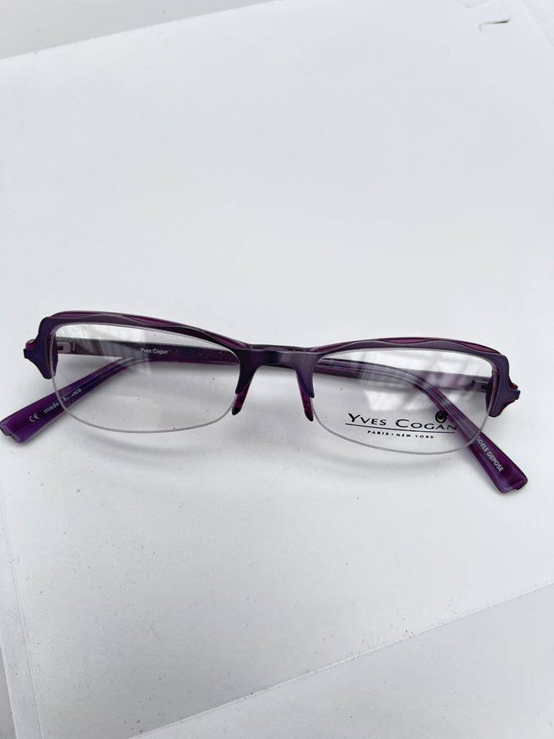 Glasses Lunettes Cogan Lunette Yves Cogan Exalt Vintage Or