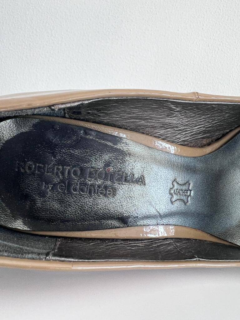 Roberto Botella par El Dantes Art cuir vintage escarpins rares Etsy France