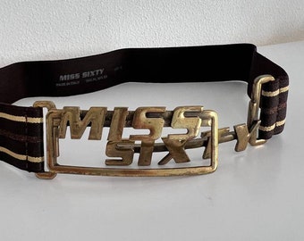 ルイールマガジンvibes古着 MISS SIXTY ロゴ フリルウエストベルト MISS SIXTY（ベルト）のフリマアイテム一覧