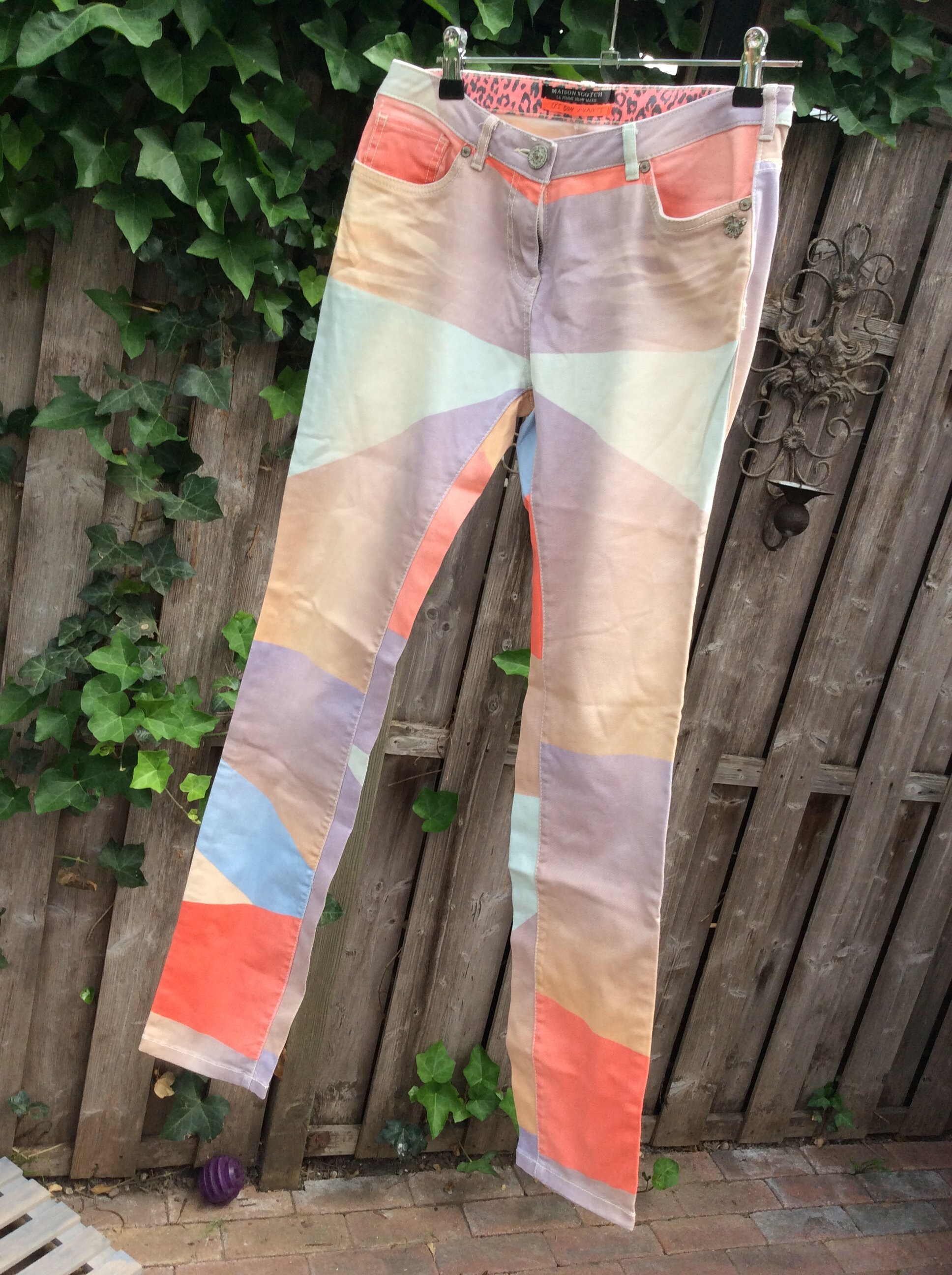 Art Graphic Retro Vintage Pants '90 - Etsy