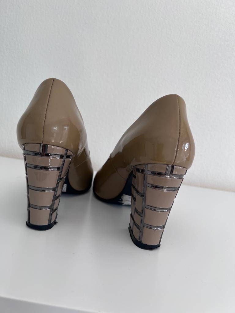 Roberto Botella by El Dantes Art Leather Vintage Rare Pumps