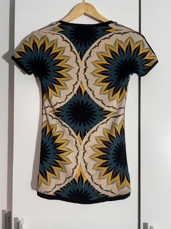 T-shirt Vintage Custo Barcelona Années 90 - Couleur Rose - Taille XS - Occasion Bon état (signes D'usure)