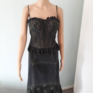 Musani Couture elegant unique 3 piece costume &#39;90