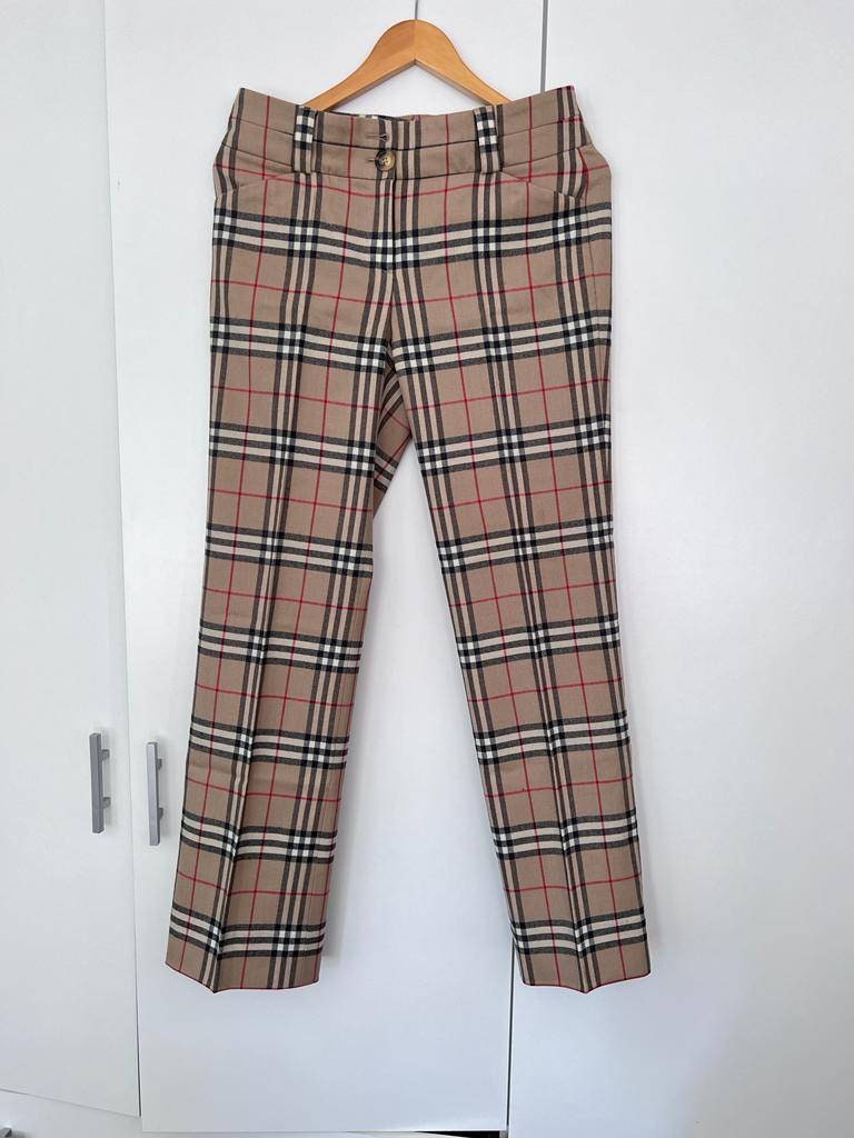 Burberry Pants - Etsy