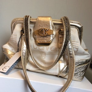 Roberto Cavalli Classy Vintage shoulderbag with amazing details