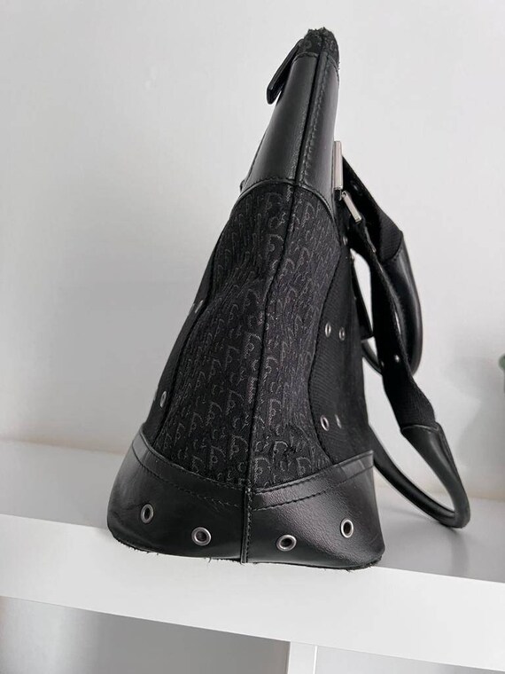 Christian Dior monogram Street Chic bag black sil… - image 9