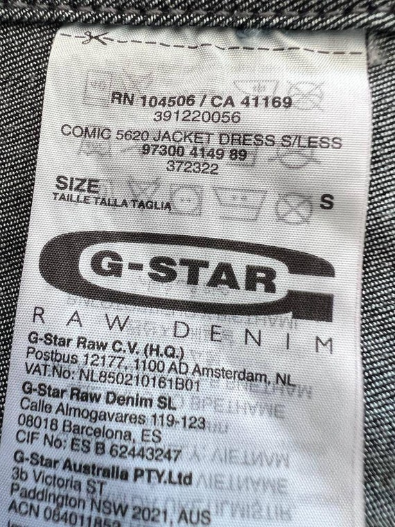 G-STAR RAW Very Cool Denim Jeans Dress 90 - Etsy