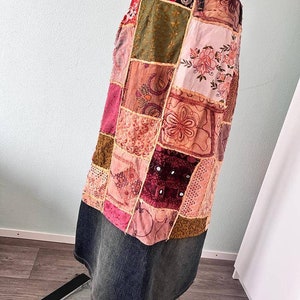 MISS SIXTY Retro s90 patchwork skirt with amazing details hard to find rare vintage designer fashion